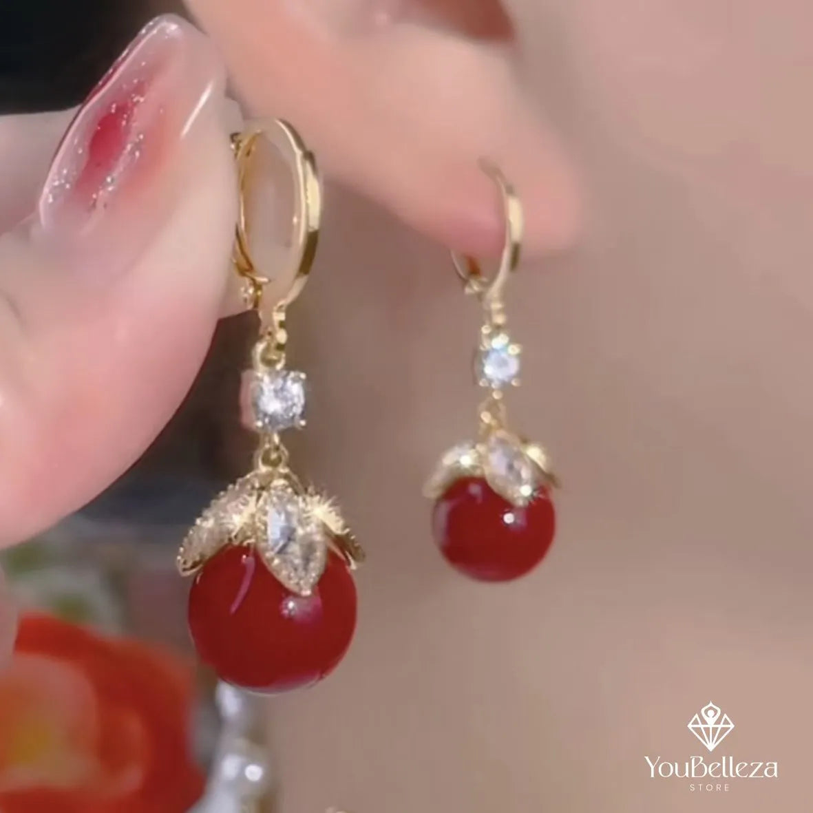 Aretes Pasión de Perlas