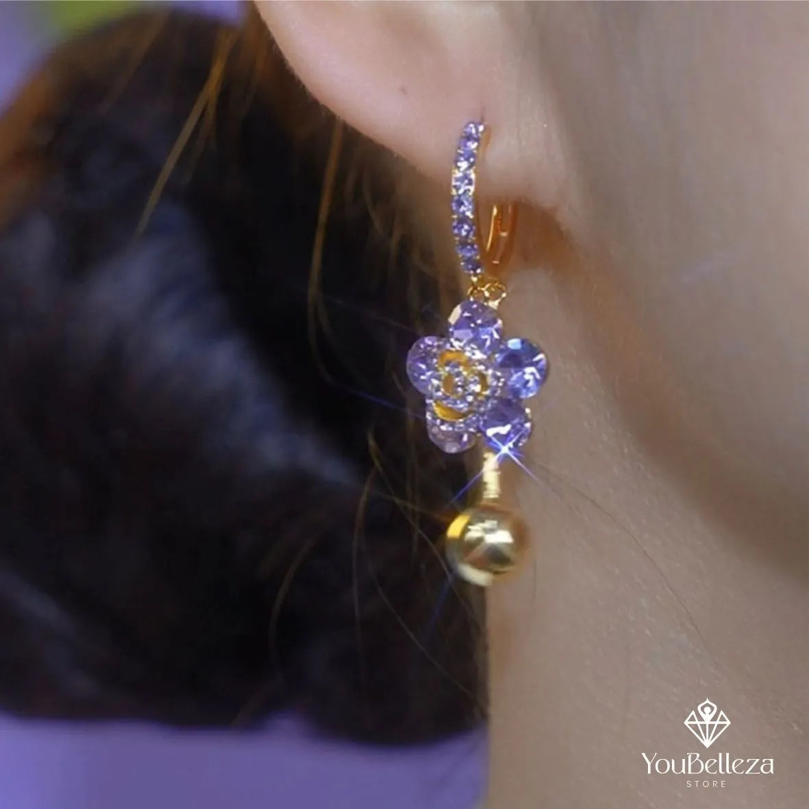 Aretes Flor de Aurora