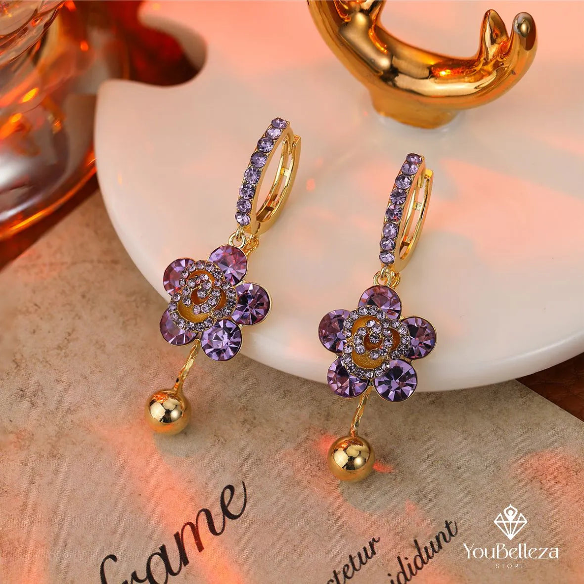 Aretes Flor de Aurora