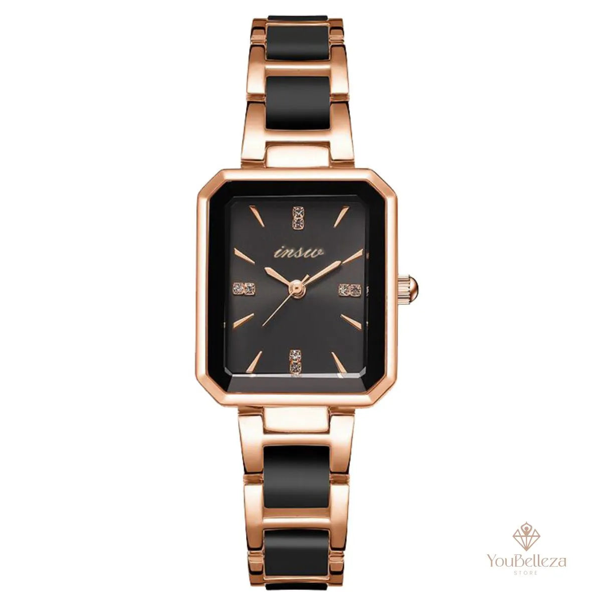 Elegancia Cuadrada: Reloj de pulsera para mujer