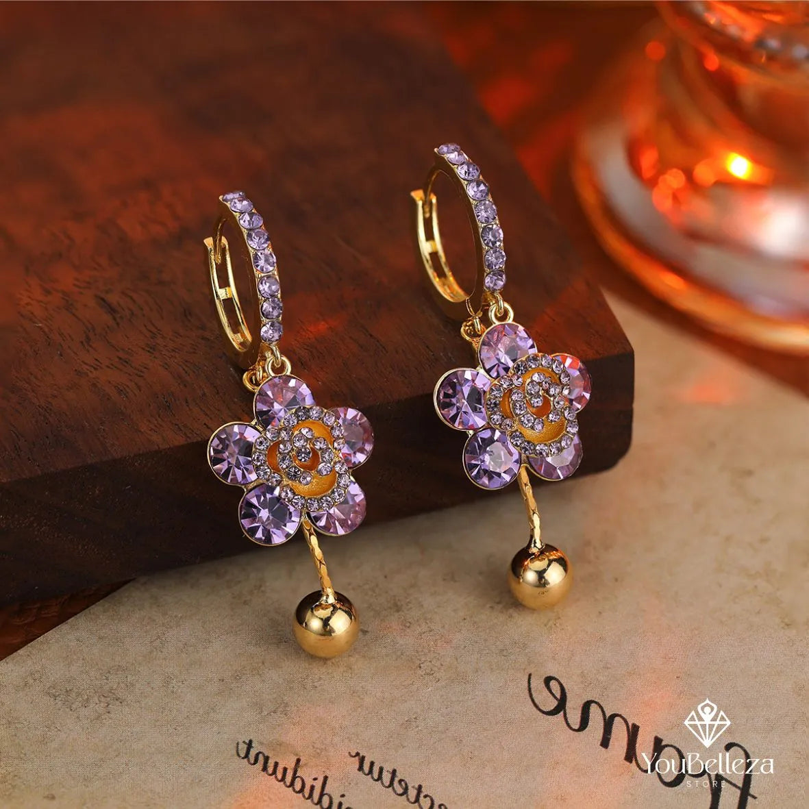 Aretes Flor de Aurora